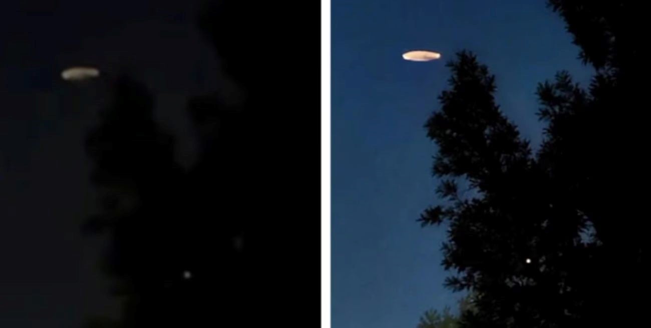 Misterio en Mendoza: filmaron un objeto luminoso y analizan si podría ser un OVNI