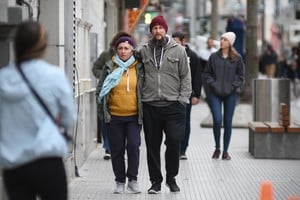 Temprano se registraban 6°C, con una sensación térmica de 3°C. Créditos: Pablo Aguirre