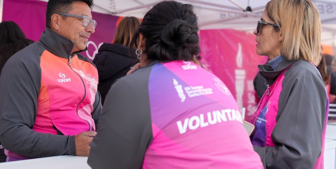 La otra cara de los Juegos: 4.400 voluntarios ya están listos para salir a la cancha
