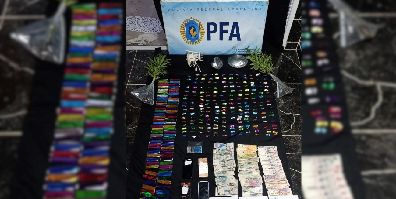 Tres detenidos en dos allanamientos por microtráfico en Santa Fe