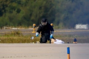 Hallan un dron estrellado cerca de una base militar alemana y analizan un posible vínculo con Leipzig