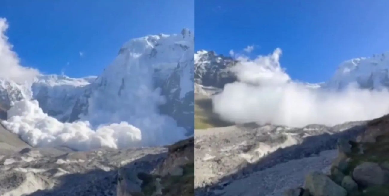 Video: una avalancha atrapó a 33 escaladores y dejó 11 muertos en Rusia