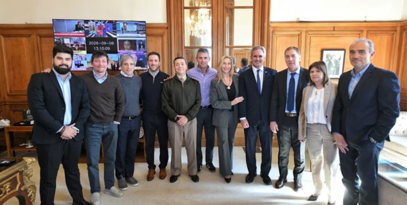 Con Malvinas como eje central, Karina Milei encabezó una reunión de la mesa política
