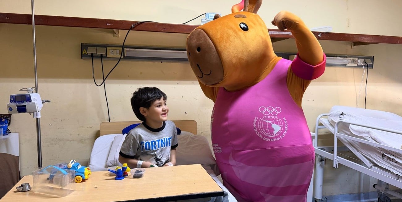 Los Juegos Suramericanos llegaron al Hospital Alassia para compartir una jornada especial