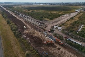 El nuevo tramo permitirá llevar agua potable a seis localidades santafesinas.