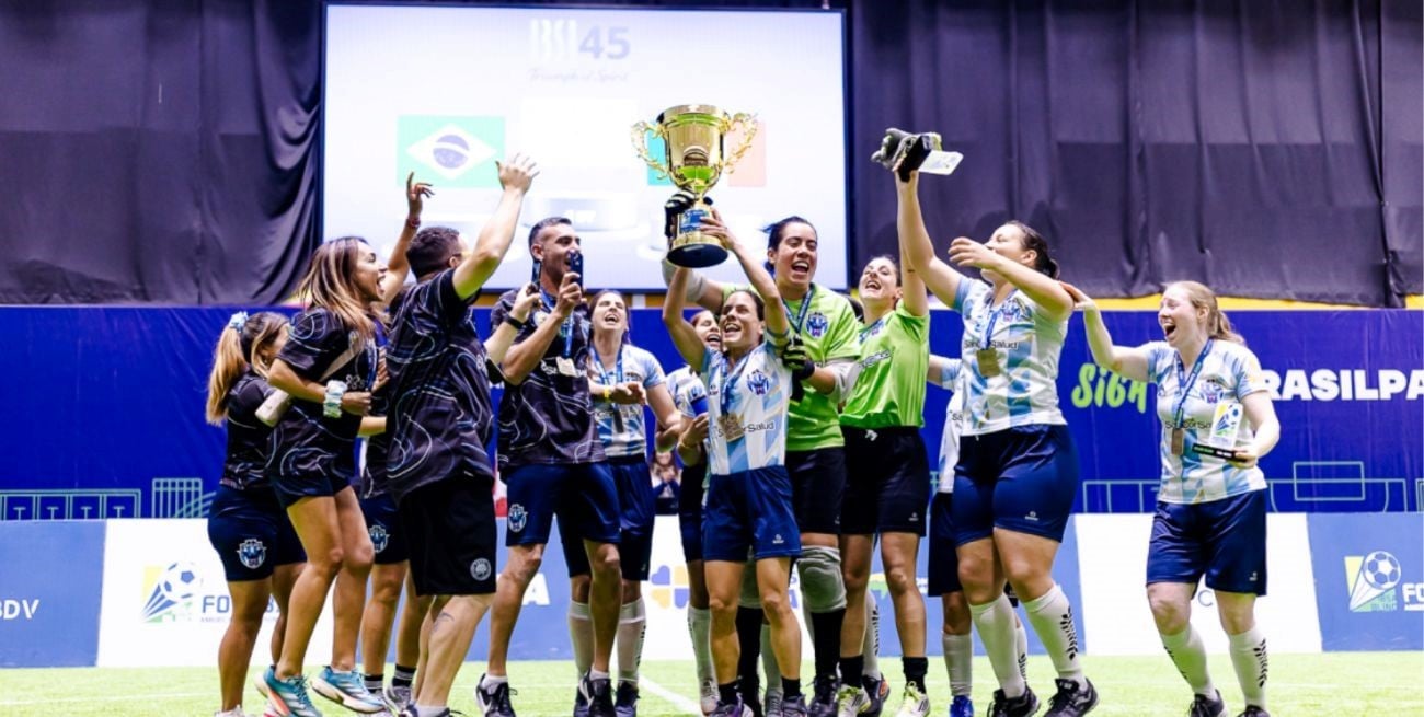 Las Murciélagas vencieron a Brasil y se consagraron campeonas de la primera Copa América