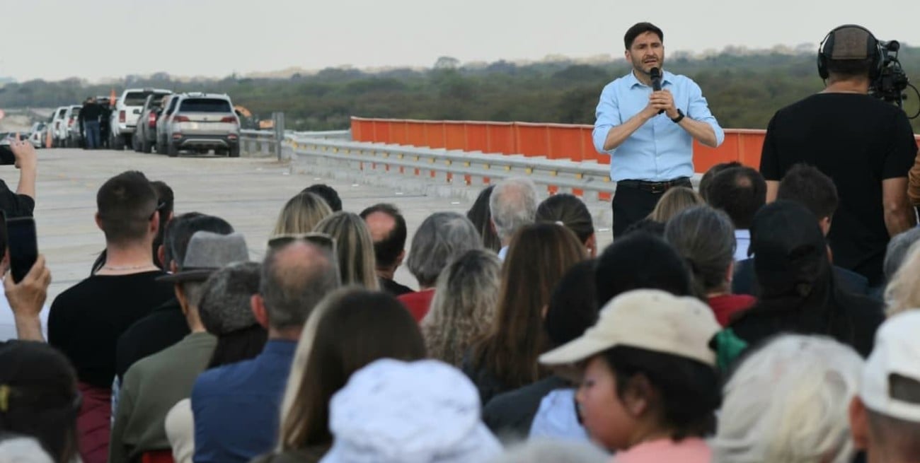 Pullaro inauguró cuatro puentes de hormigón en el norte santafesino