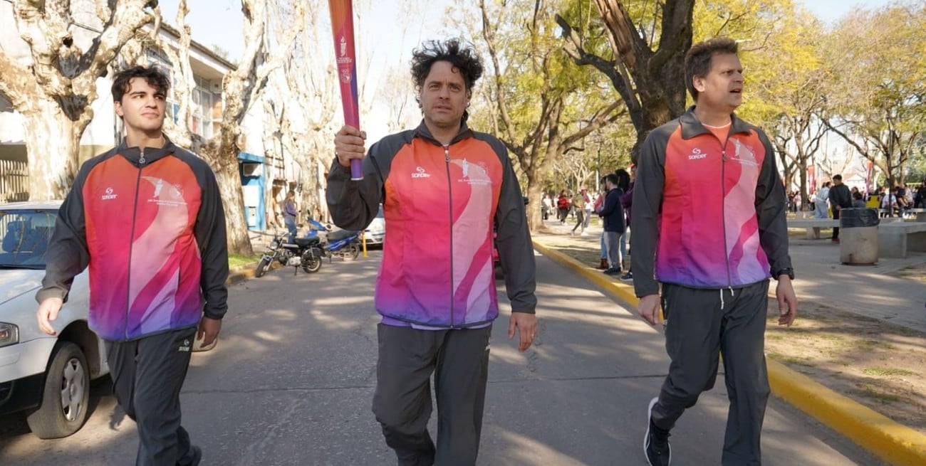 Arroyo Seco recibió el Fuego Suramericano y la Antorcha ya se prepara para llegar a Rosario
