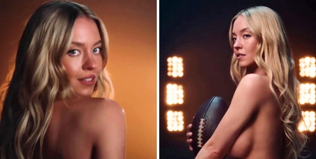 Al borde de la censura: Sydney Sweeney se desnudó para una publicidad vinculada al deporte