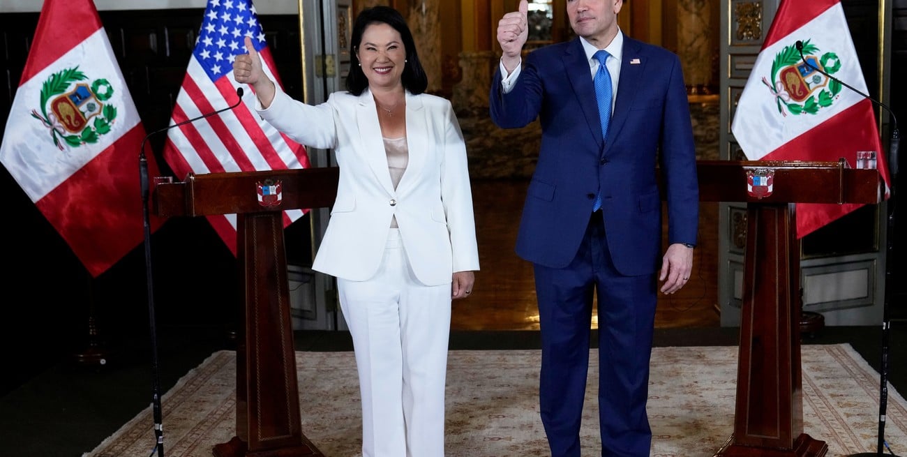 Keiko Fujimori anunció el ingreso de Perú al Escudo de las Américas