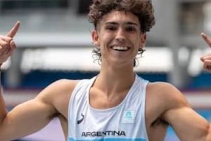 Tomás Mondino se prepara para competir ante el público de su provincia.
