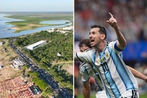 El Paseo de la Costanera fue bautizado con el nombre del “Gran Capitán”. Fotos: Fernando Nicola