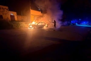 Uno de los incendios ocurrió en Diagonal Goyena y  Dr. Zavalla.