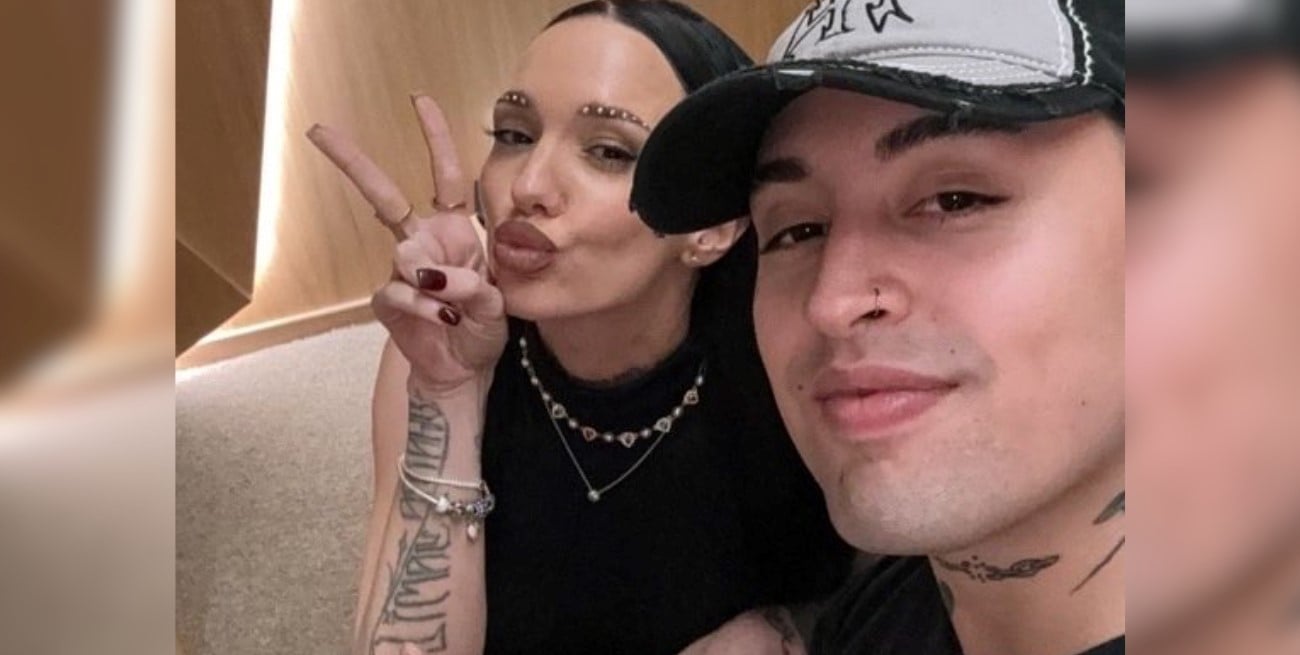 La Joaqui presentó a Tiago PZK como su novio: las fotos que se viralizaron