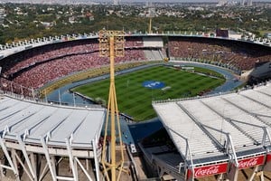El estadio Mario Alberto Kempes, con otro clima y otro contenido. Llueve en Córdoba desde la mañana y seguramente el marco será muy diferente a la del registro gráfico. Reuters
