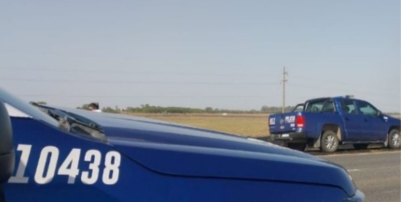 Murió un policía que fue atropellado sobre la ruta 36 S en San Carlos Sud