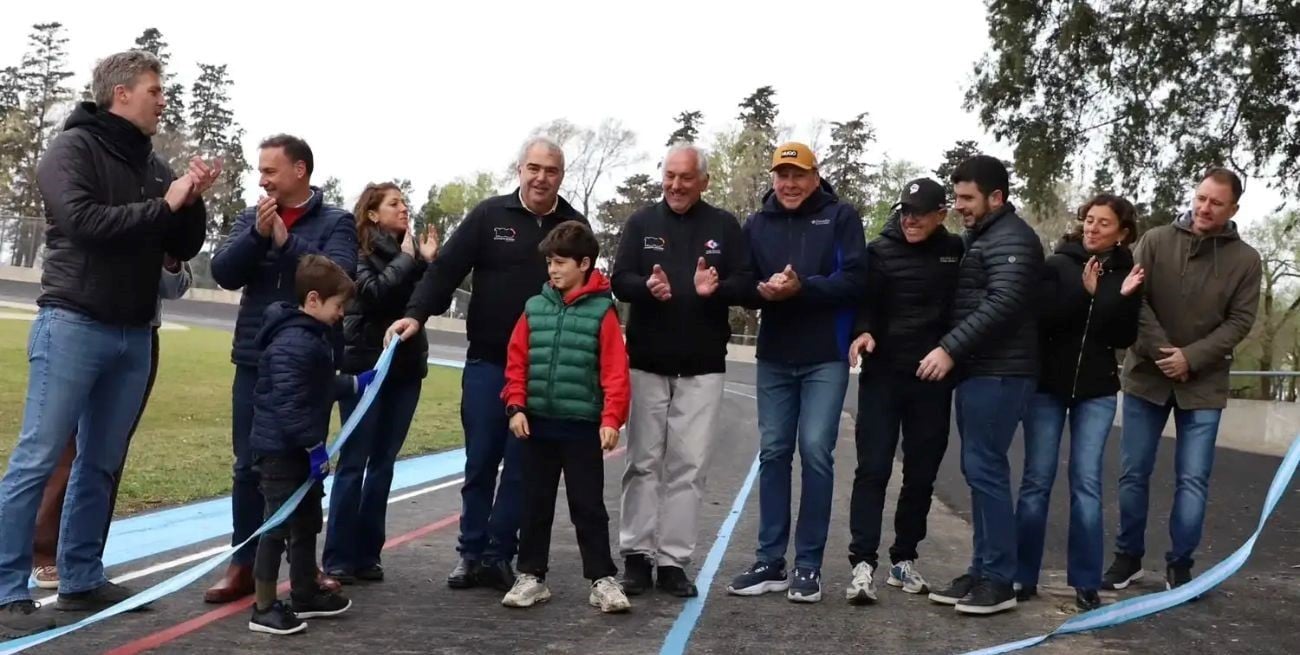 Venado Tuerto reinauguró el velódromo del Parque Municipal