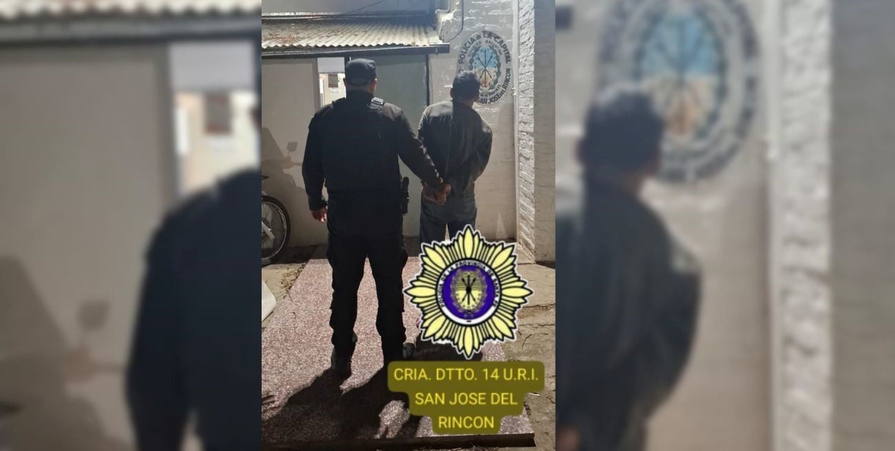 Ladrón entró a una casa, lo cercó la policía y terminó escondido dentro de un sommier