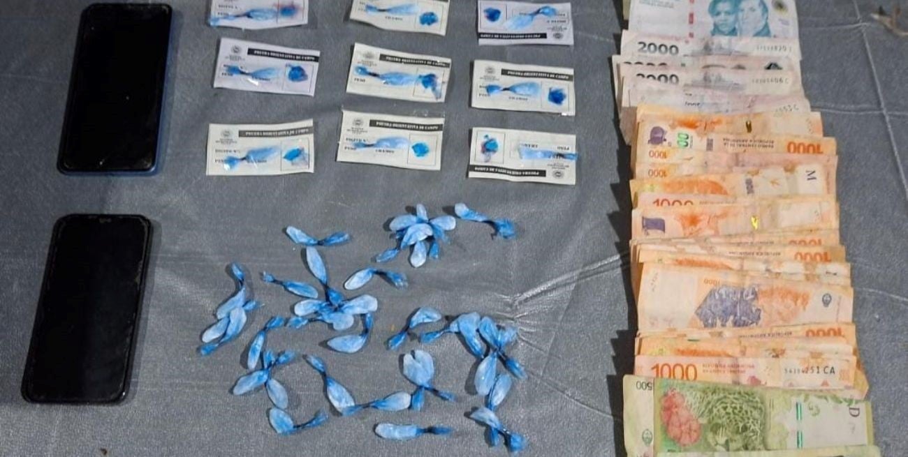 Una mujer detenida por microtráfico y secuestro de más de 40 envoltorios con cocaína