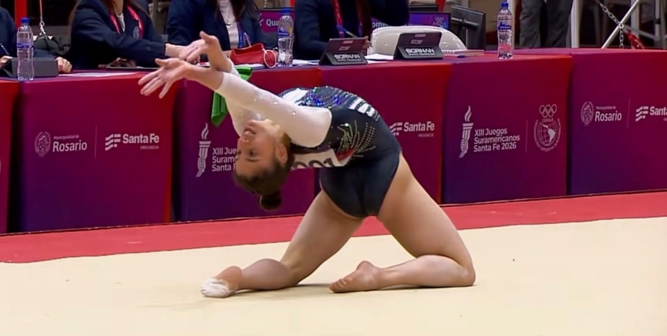Argentina se quedó con la medalla de oro en Piso Femenino de Gimnasia Artística