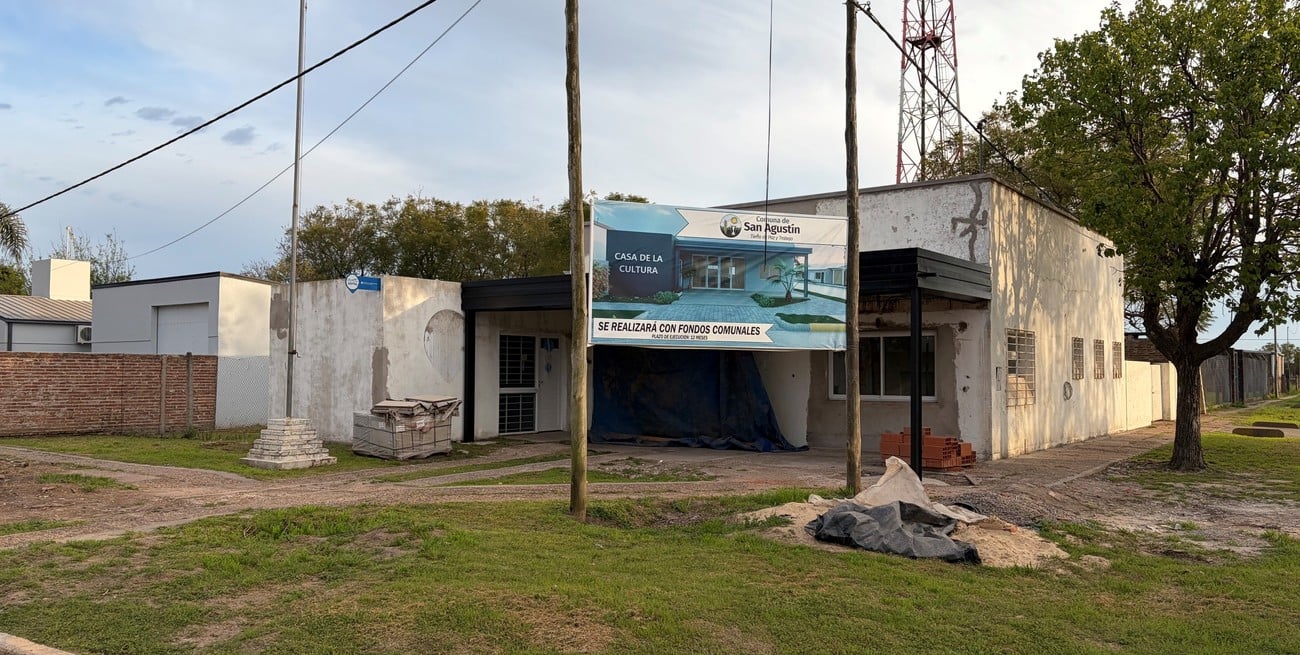 San Agustín: transforman el antiguo Punto Digital en la nueva Casa de la Cultura