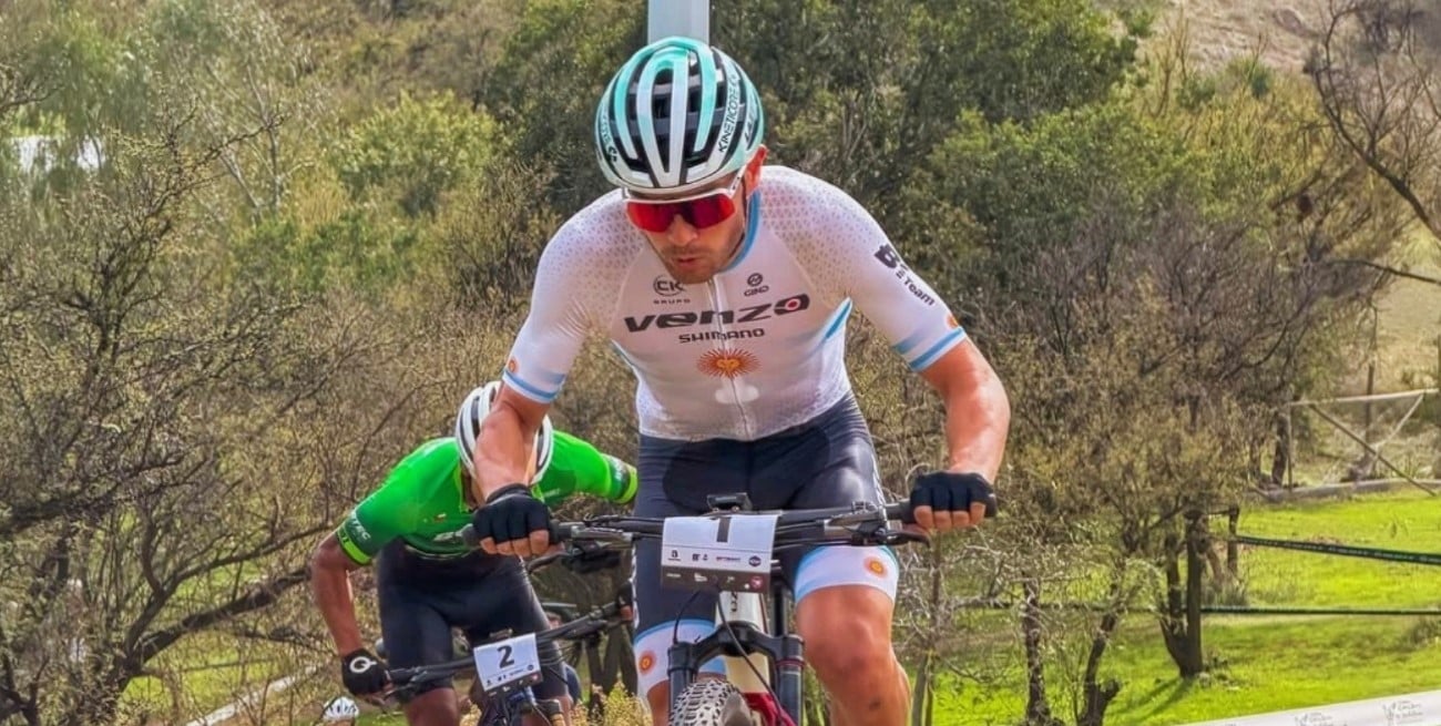 Fernando Contreras hizo historia y le dio otro oro a Argentina en Mountain Bike