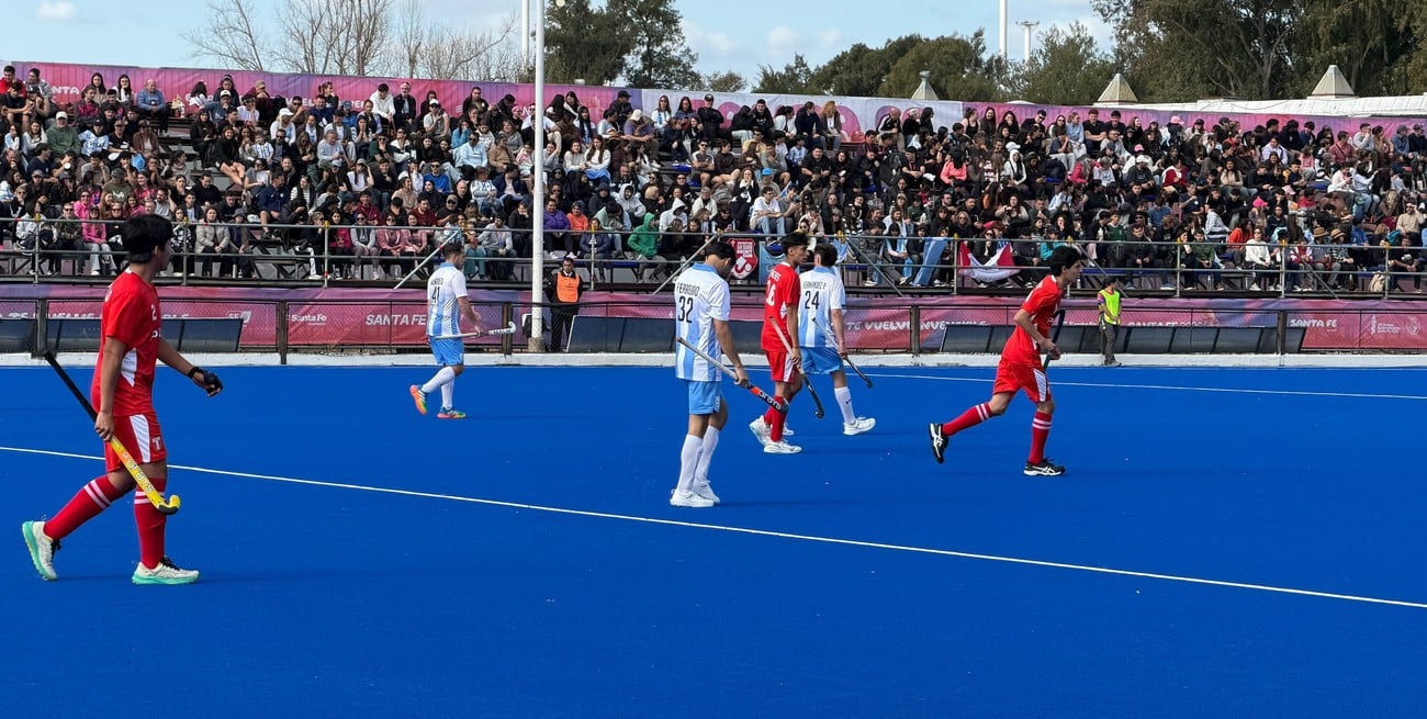Los Leones aplastaron 22 a 0 a Perú en el debut de los Juegos Suramericanos