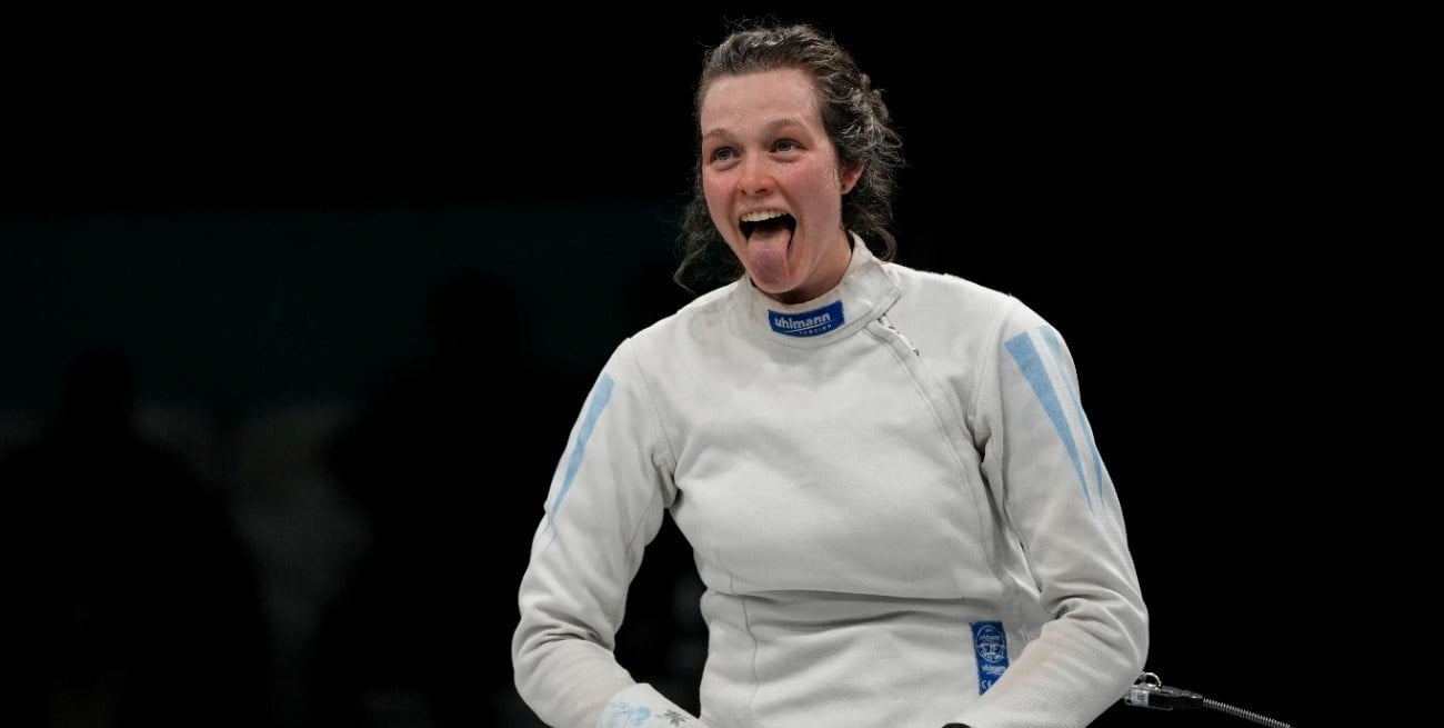 Isabel Di Tella se sumó a su hermano y ganó el oro en espada individual femenino