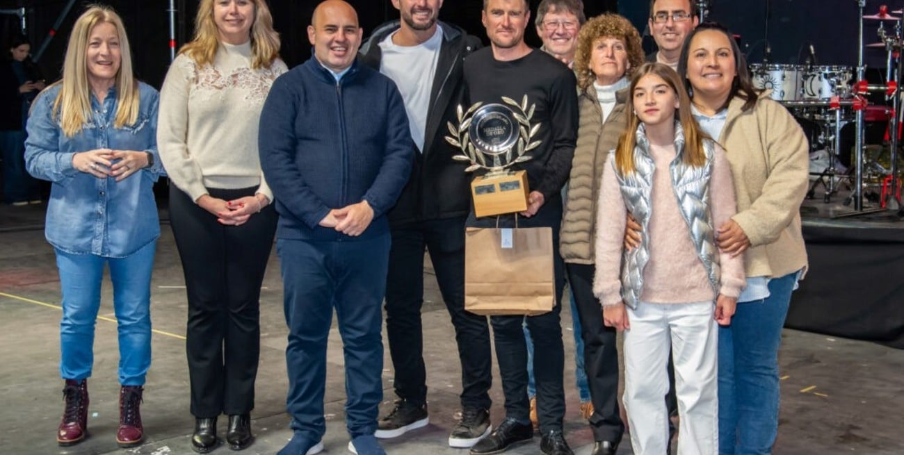 Jorge Mathieu recibió el máximo reconocimiento deportivo de Esperanza