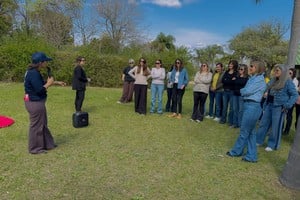 Cayastá homenajeó a sus docentes con una jornada de encuentro y recreación. Foto: Gentileza