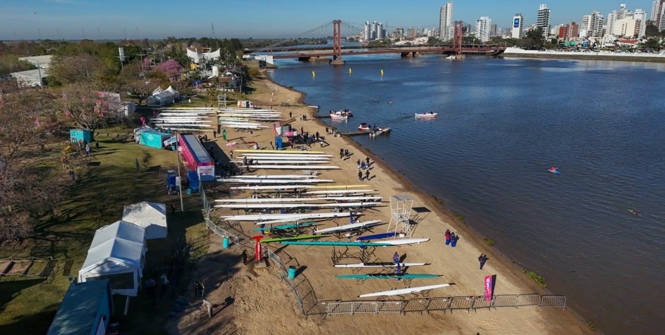 Santa Fe 2026: Argentina cerró el remo con un oro y otras tres medallas en la Laguna Setúbal