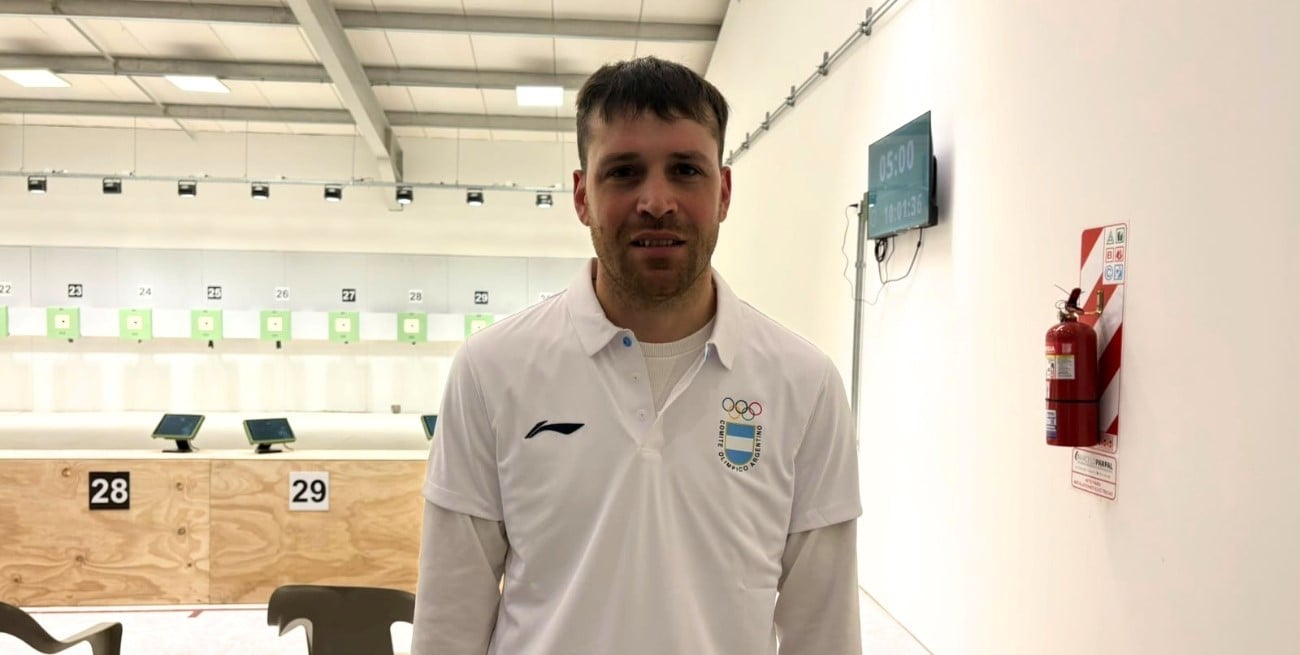 El santafesino Germán Koukas compitió en el estreno del tiro deportivo en los Suramericanos