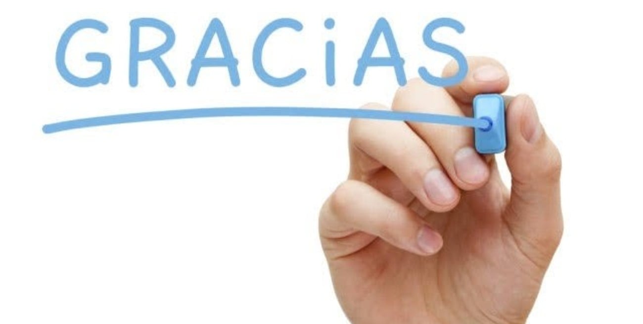 Agradecer... que no es poco