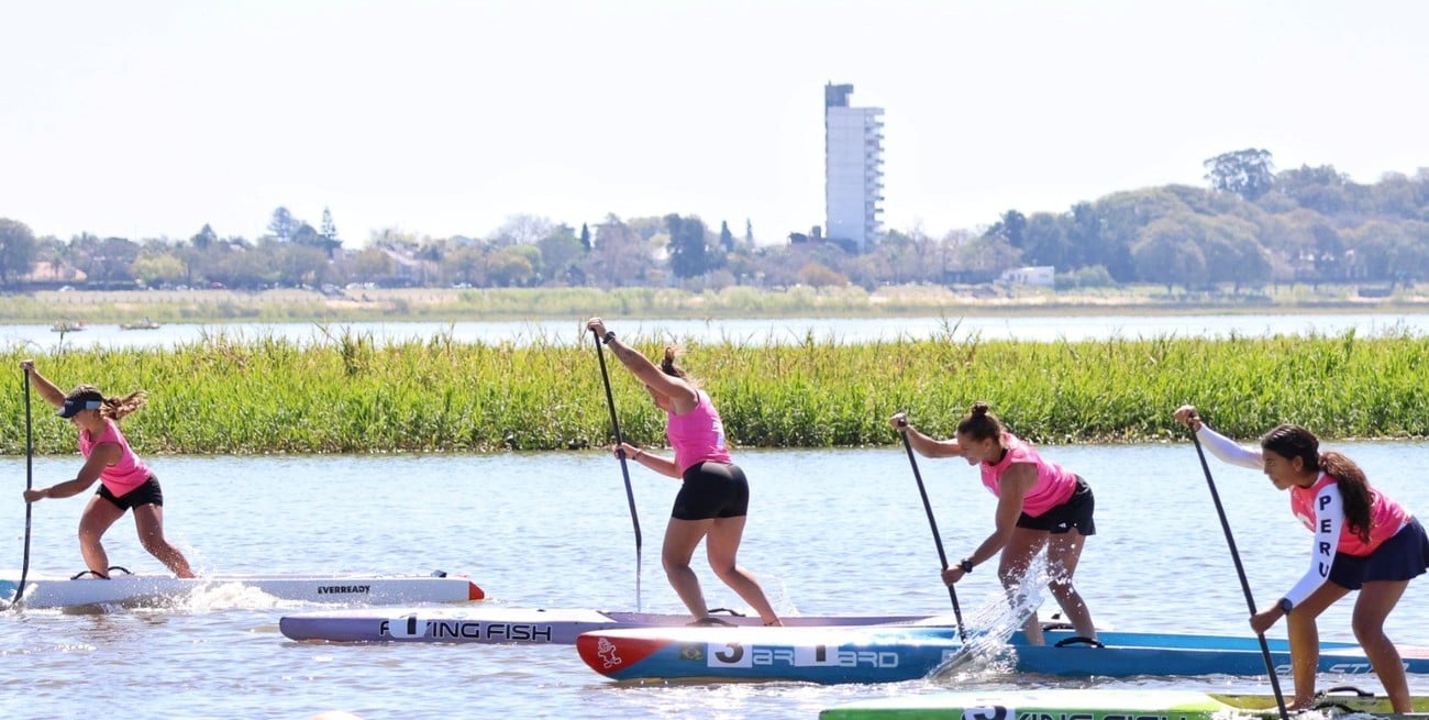 El stand up paddle crece, compite y suma medallas en los Juegos Suramericanos