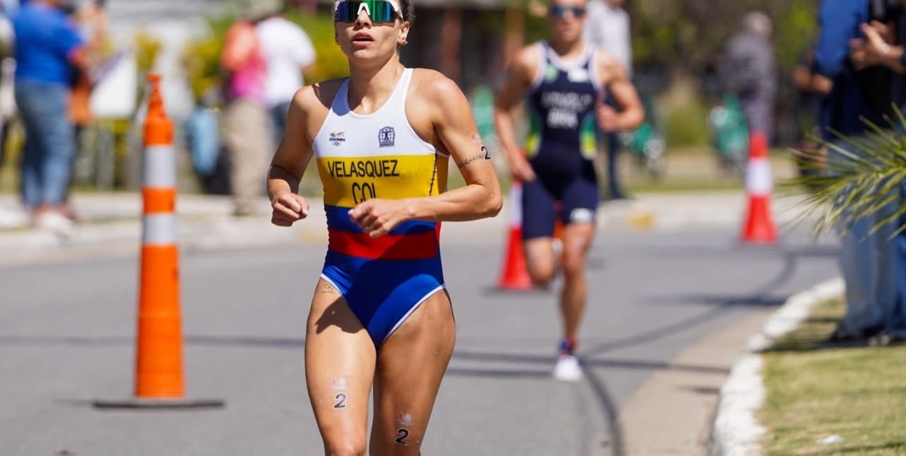 Santa Fe 2026: María Velásquez ganó el triatlón y le dio a Colombia su 23° oro