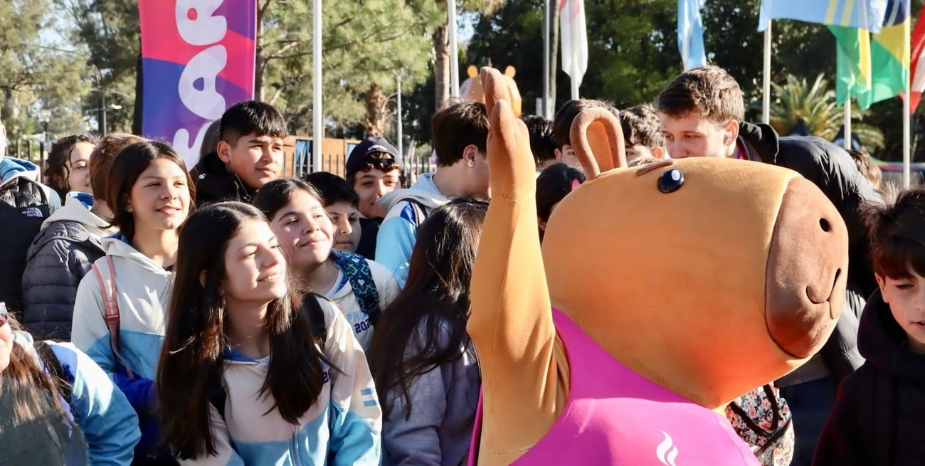 Más de 170.000 estudiantes de las 365 localidades verán los Suramericanos y participarán de los Fan Fest