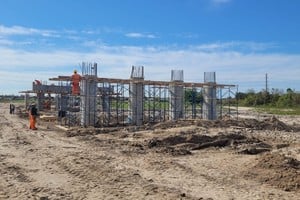 Reconquista-Avellaneda: avanza la construcción del puente de 210 metros sobre el arroyo El Rey