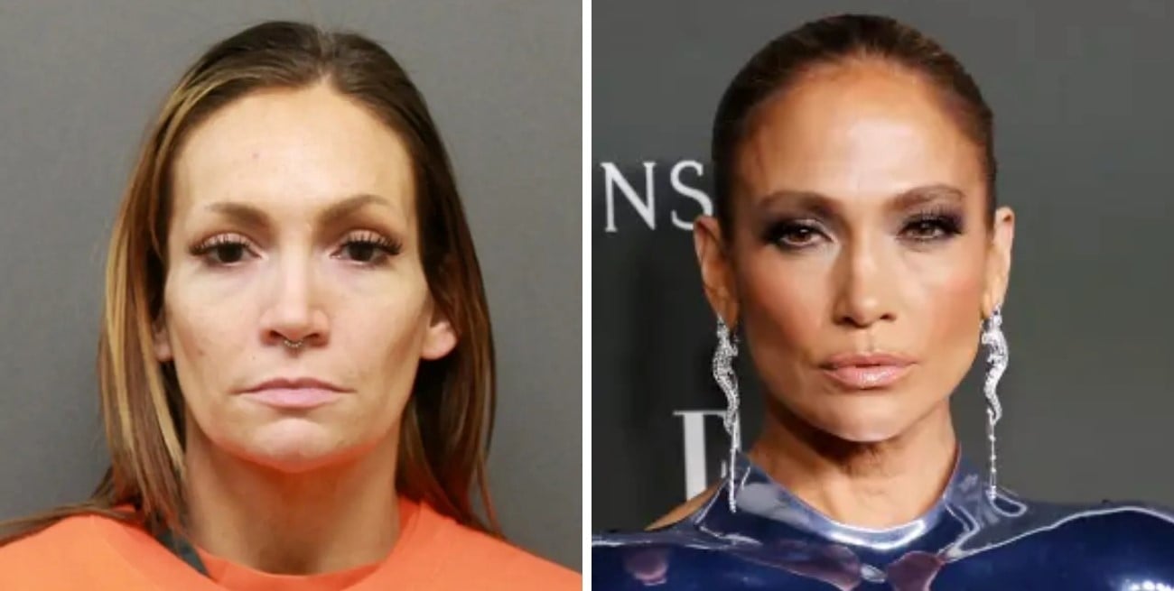 Una mujer detenida por robo se volvió viral por su increíble parecido con Jennifer Lopez