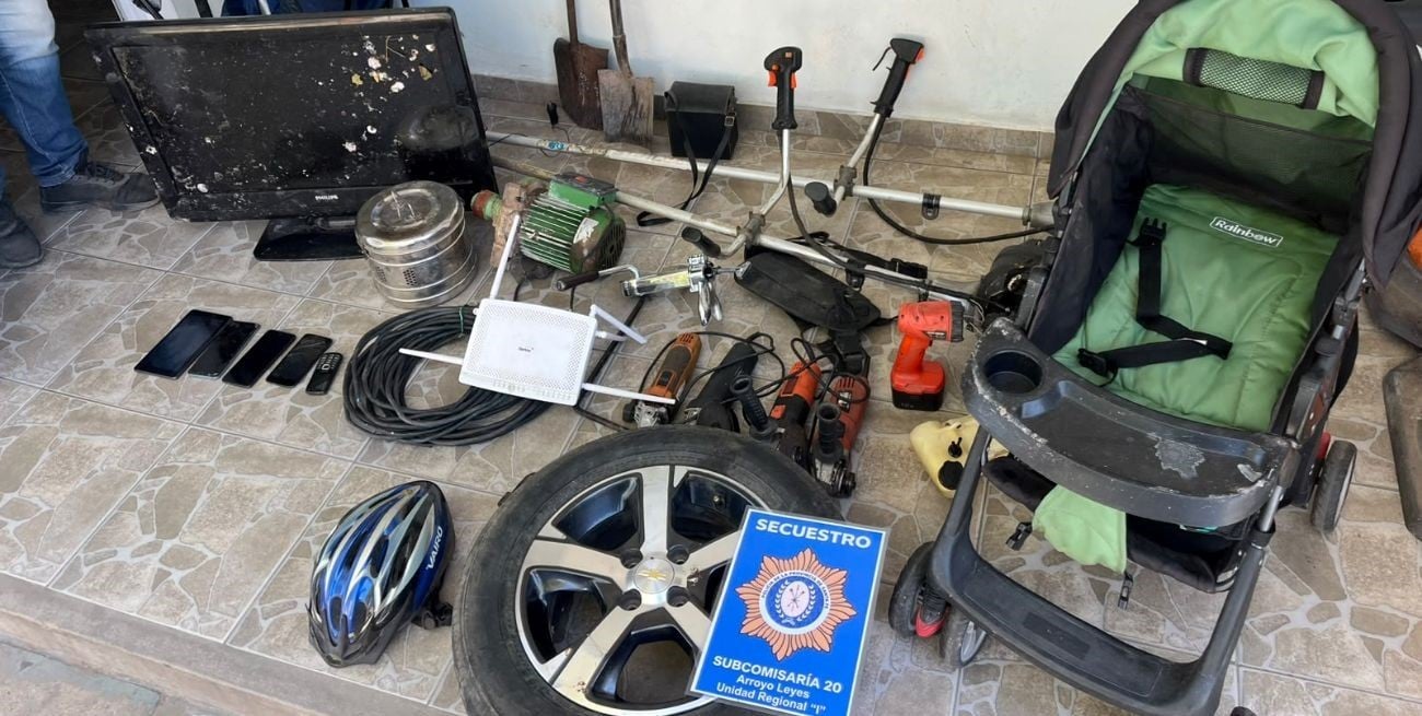 Retuvieron a un adolescente y una requisa terminó con un importante secuestro