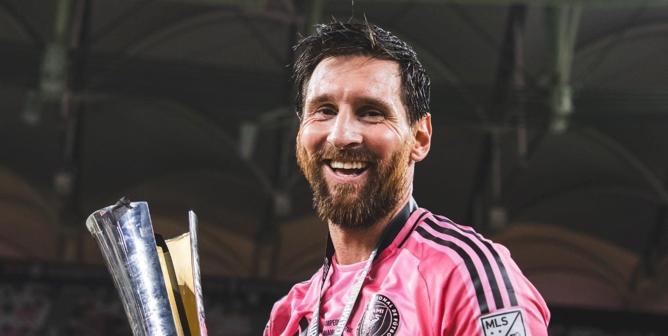 Messi marcó su gol 100 en Inter Miami y fue campeón de la Campeones Cup