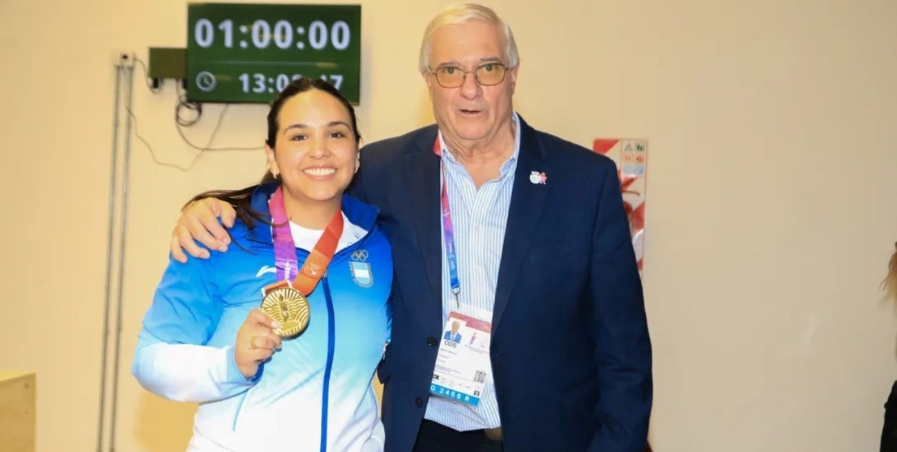 Russo conquistó la medalla dorada en rifle de aire 10 metros en los Suramericanos