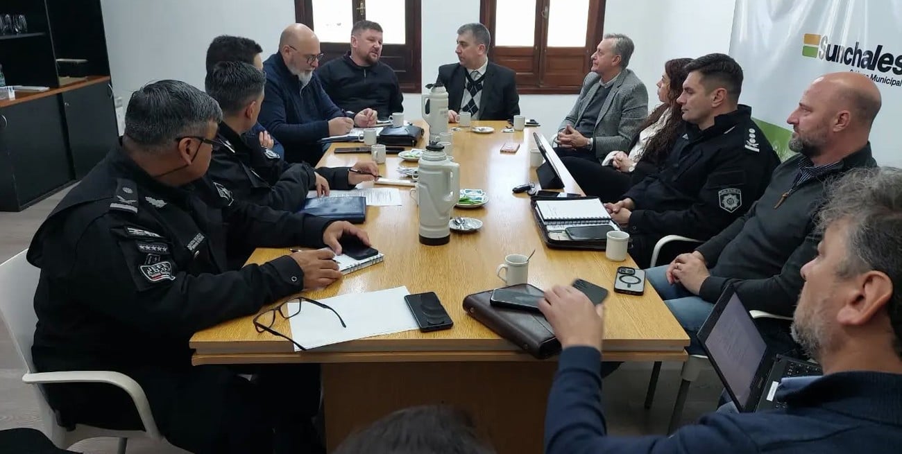 El Consejo Ejecutivo de Seguridad de Sunchales avanzó en acciones de prevención y coordinación