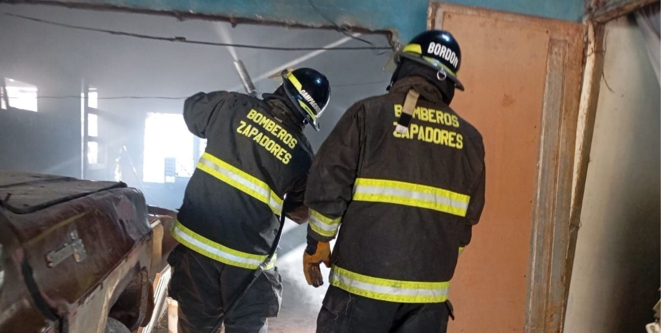 Un incendio afectó una vivienda en Colastiné Norte