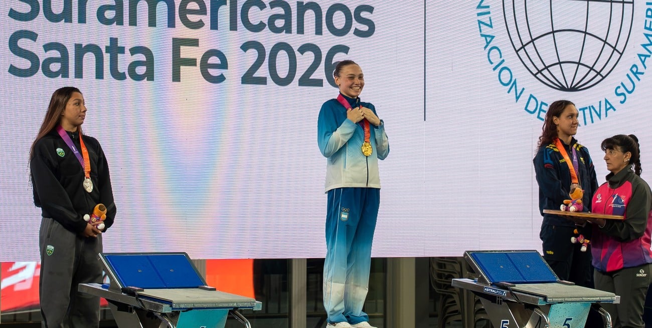 Quién es Cecilia Dieleke, la joven que ganó 7 medallas en los Juegos Suramericanos