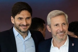 Ya el acto de inauguración de los Juegos, había contado con la presencia de Rogelio Frigerio