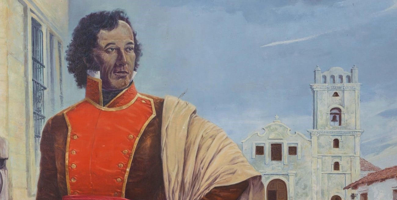 Paso a paso: cómo van a restaurar el retrato de Estanislao López pintado por Juan Arancio