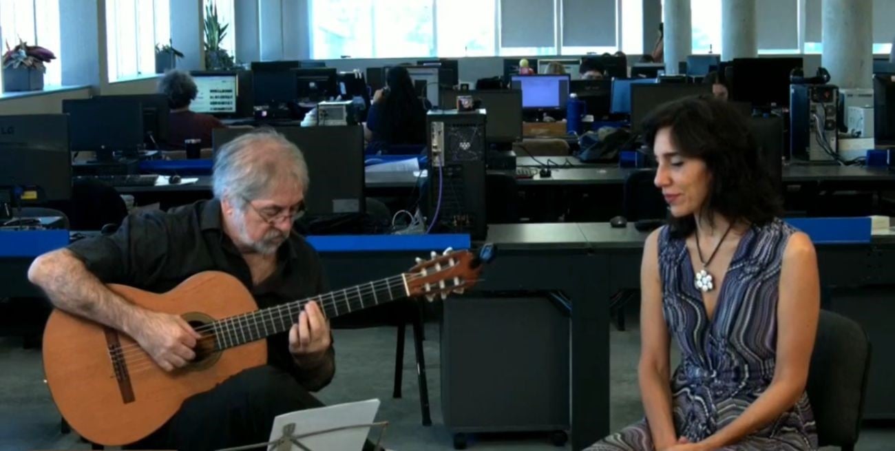"Jardín": bossa nova con Cecilia Arellano y Cacho Hussein