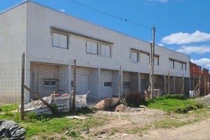 San Justo: avanzan las obras para finalizar nueve viviendas que habían quedado paralizadas