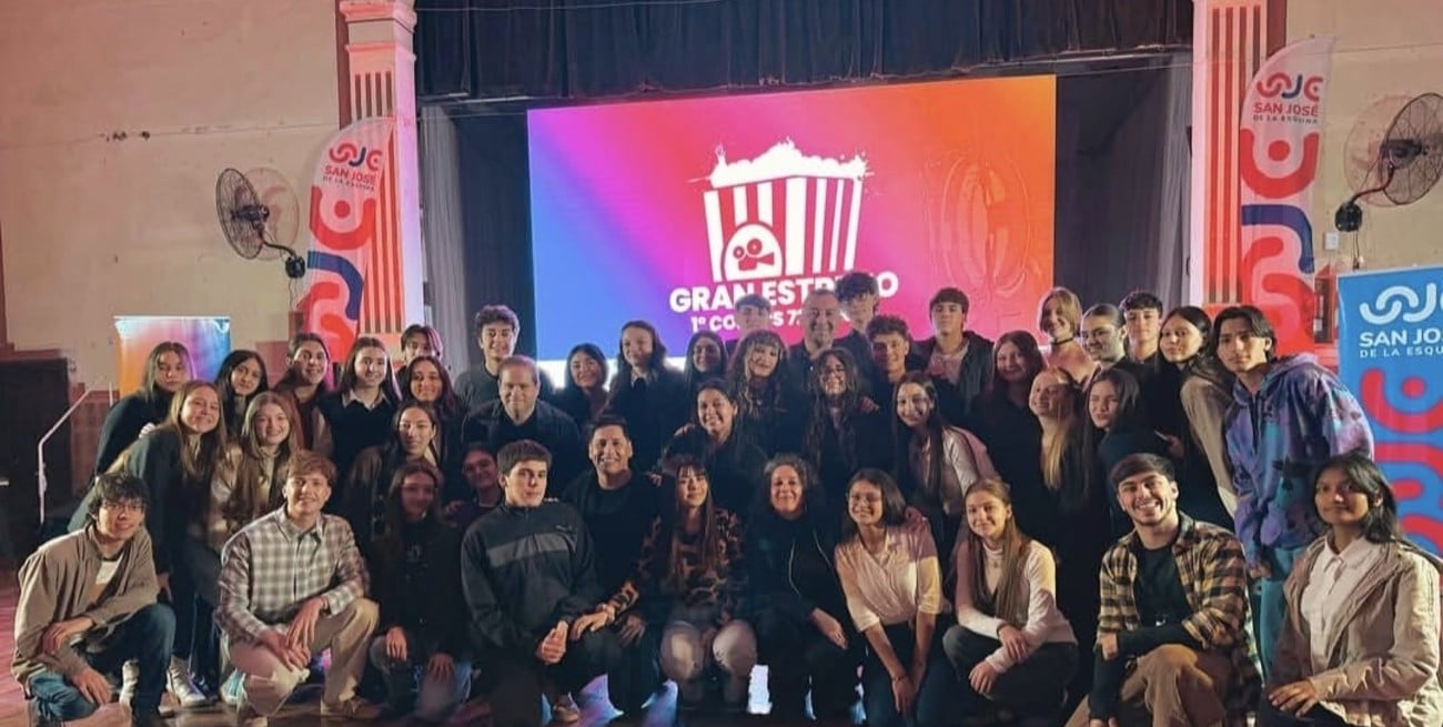 Un cortometraje realizado por jóvenes de San José de la Esquina, competirá en un festival internacional de cine