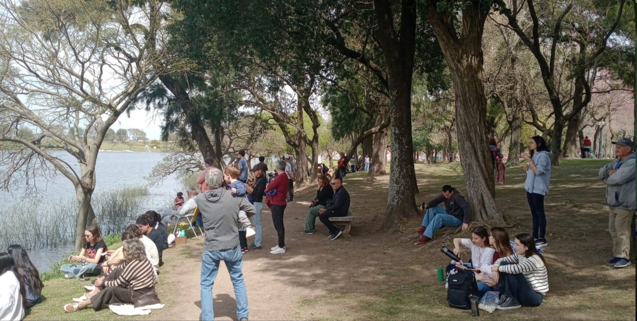 Fascinación en el Parque del Sur por los Juegos Suramericanos